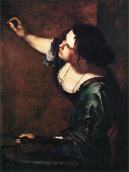Artemisia  Gentileschi Allegory of Painting China oil painting art